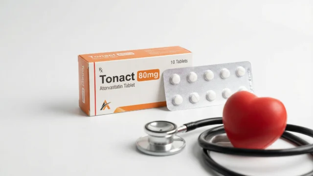 토낙트(Tonact) 80mg 고지혈증 관리의 핵심! 강력한 스타틴 제제